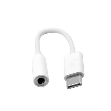 Adaptateur Pour Samsung USB-C Vers Jack 3.5mm Blanc