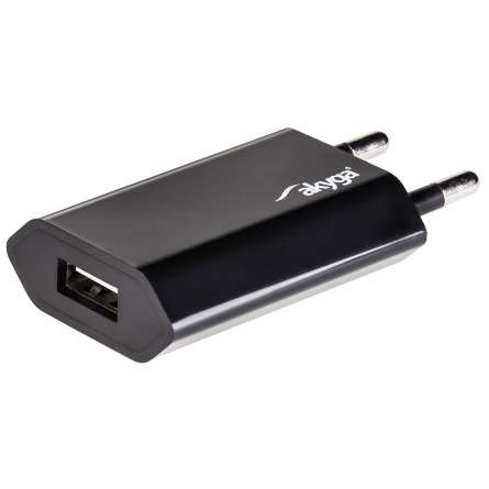 Adaptateur Secteur USB 1A Noir (CH-03BK)