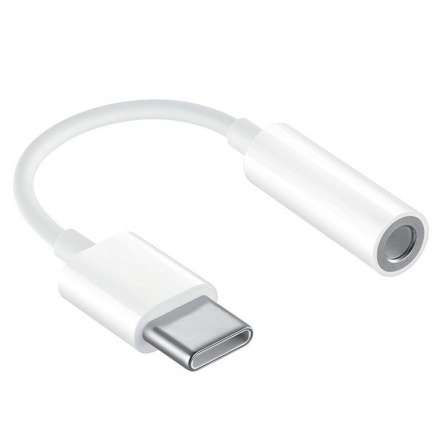 Câble Huawei CM20 Adaptateur USB-C / 3.5mm Blanc