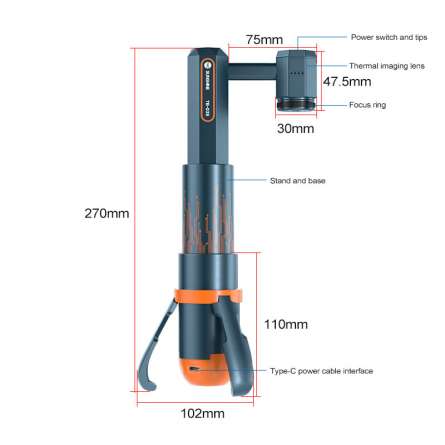 Caméra Thermique Rapide Infrarouge SUNSHINE TB-03S