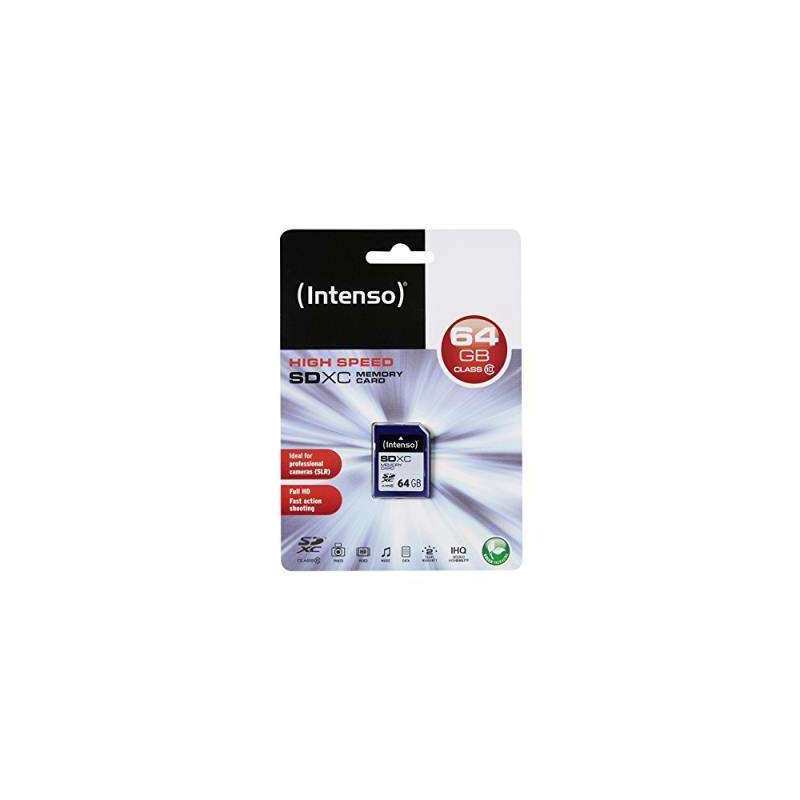 Carte SDXC 64GB Intenso CL10