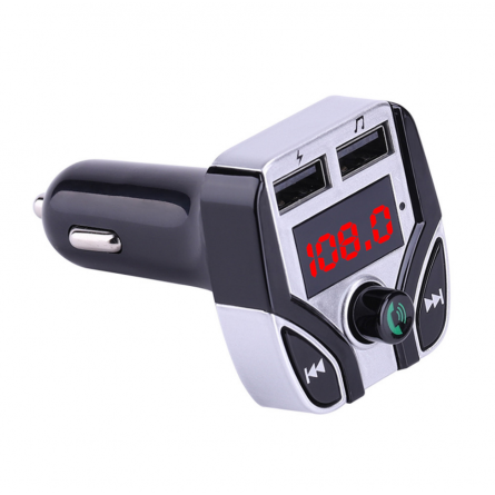 Chargeur Voiture 3.1A CARC 4 et Transmetteur FM Bluetooth MP3 TF